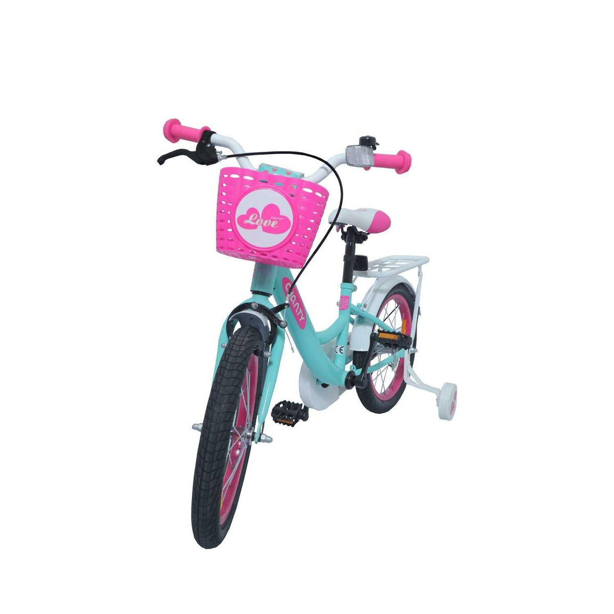 CHANTY Love 16" Mintgrøn Børnecykel | Piger | - BørnecyklerneChantyBørnecyklerne16 - 015451 - 475CHANTY Love 16" Mintgrøn Børnecykel | Piger |