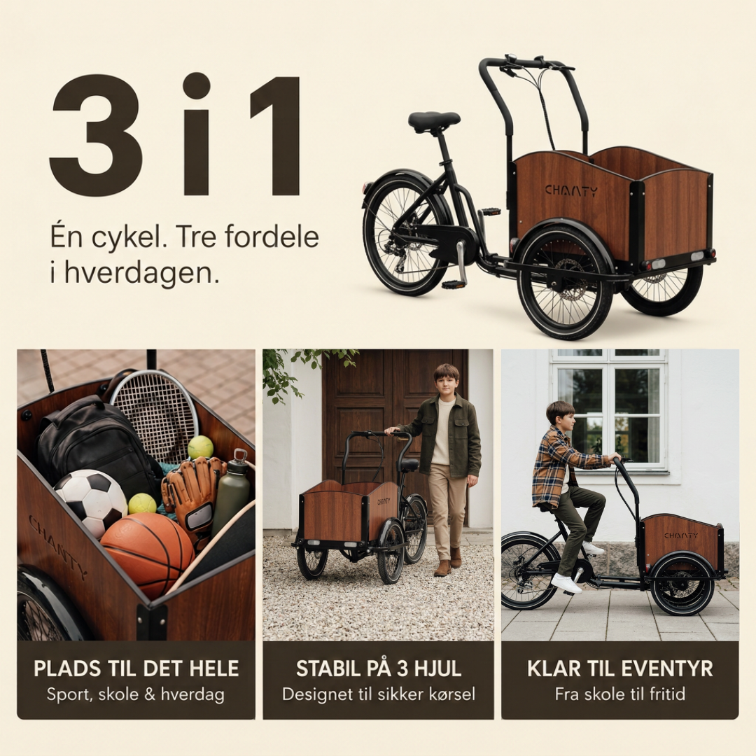 Chanty Cargo Teen - Sort