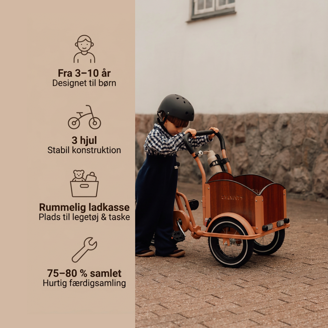 Chanty Cargo Mini - Mørk Kastanje