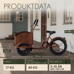 Chanty Cargo Mini - Mørk Kastanje