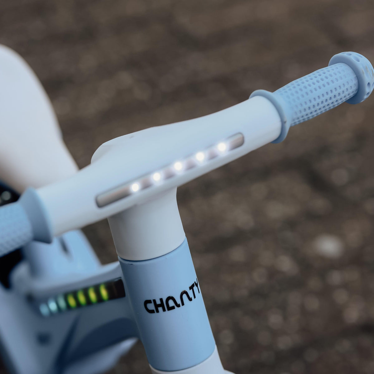 Chanty Go Blå Løbecykel | Med Integreret Lys