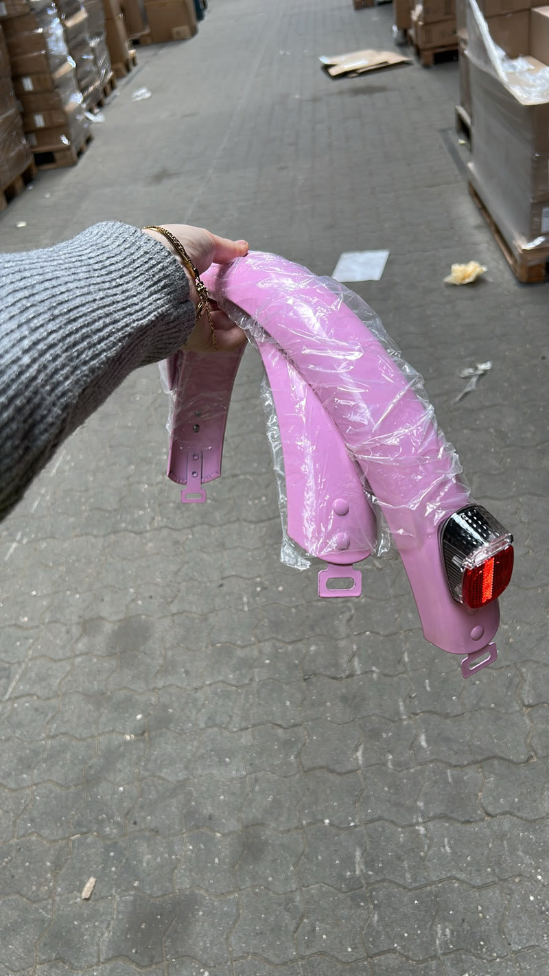 Chanty Bagskærm med Refleks – Pink