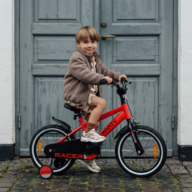 CHANTY Racer 16" Rød Drengecykel | 4-6 År |