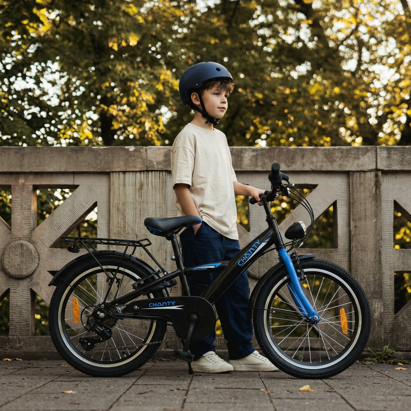 CHANTY Roader 20" Sort Drengecykel | 7 Gear