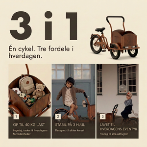 Chanty Cargo Mini - Mørk Kastanje